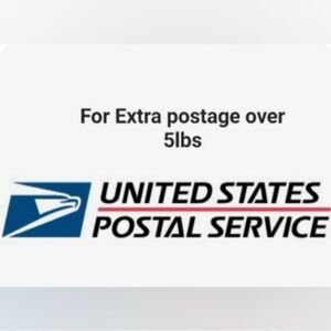 Extra Postage - Purchase when your package is over 5 lbs!